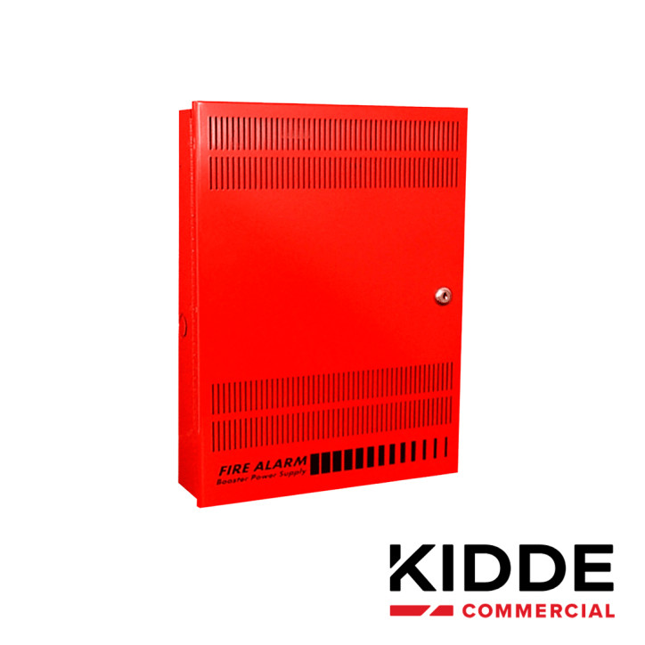 Fuente de alimentación auxiliar para incendio 24VCD 10 A máximo 4 circuitos NAC/AUX supervisados KIDDE BPS10A Fuente de alimentación auxiliar para incendio 24VCD 10 A máximo 4 circuitos NAC/AUX supervisados KIDDE BPS10A