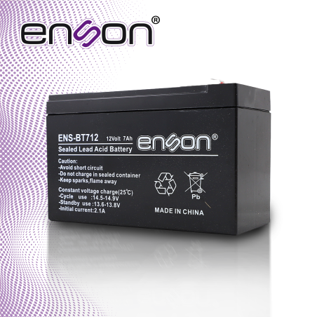 Batería de respaldo ENSON ENS-BT712 12V 7 Amper-Hora plomo-ácido