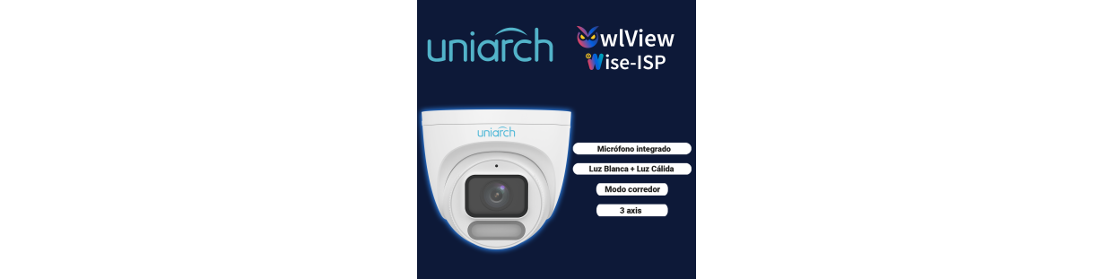 Cámaras IP Tecnologías UNV